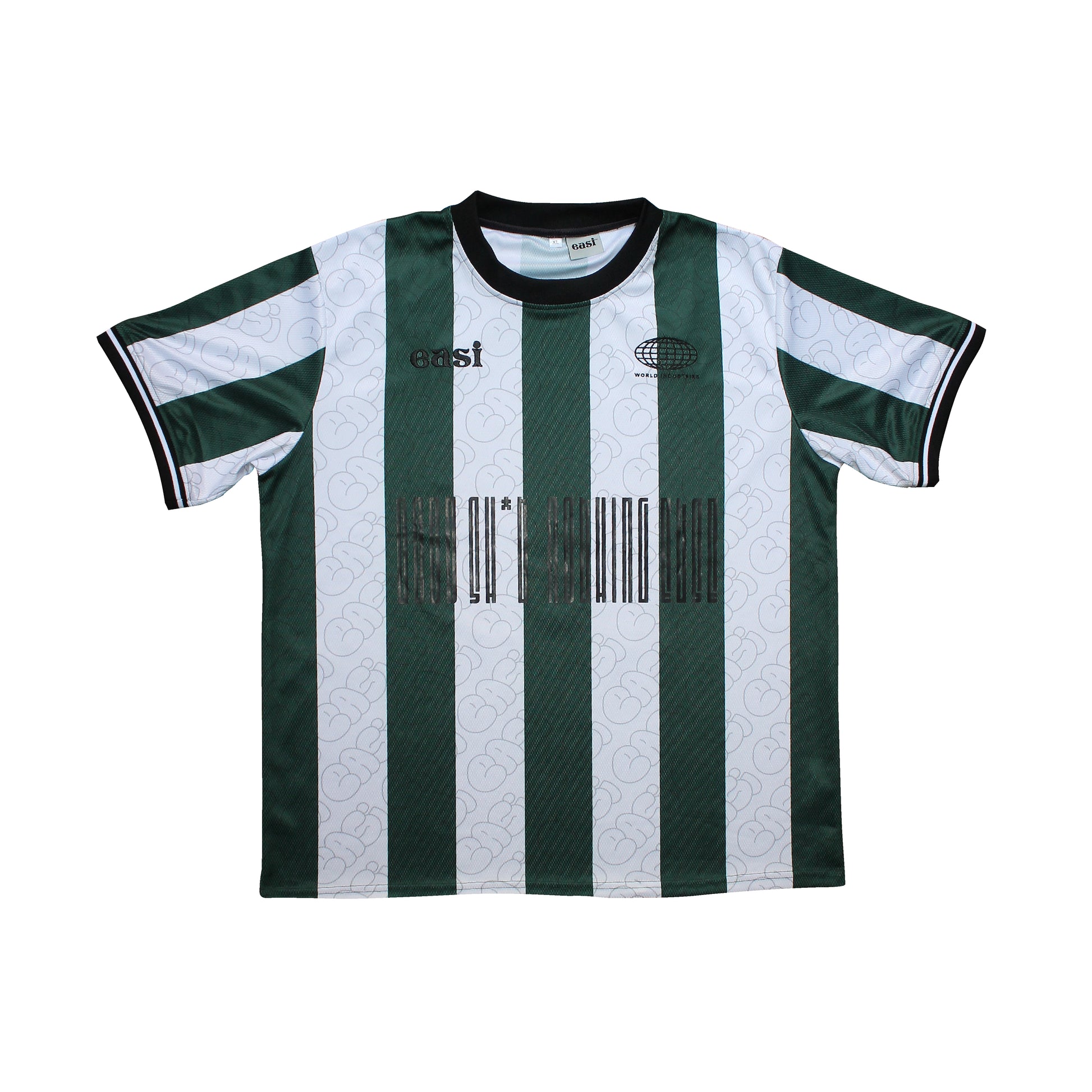GREEN MONOGRAM JERSEY