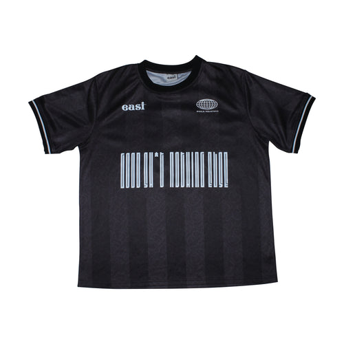 BLACK MONOGRAM JERSEY