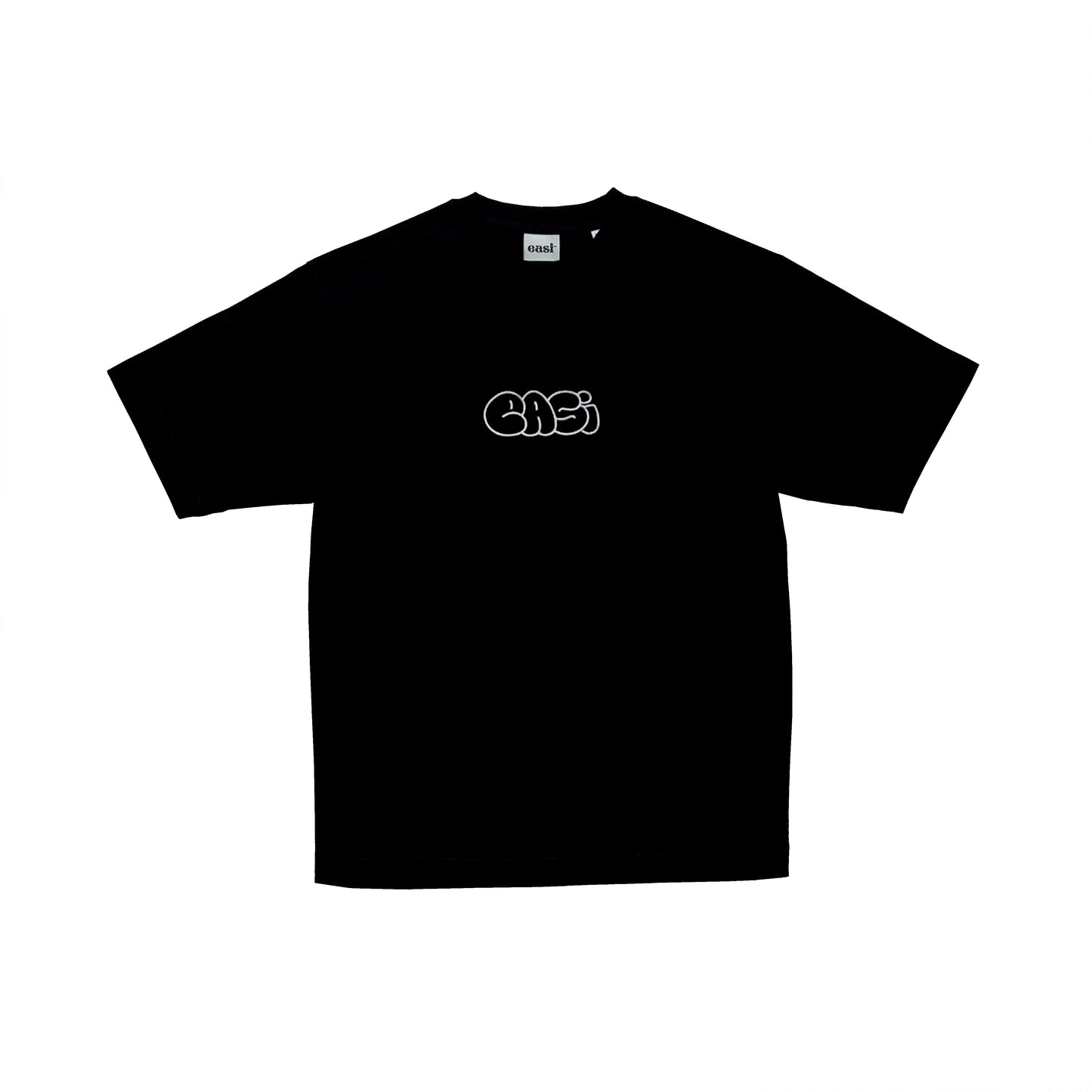 BLACK THROWIE TEE